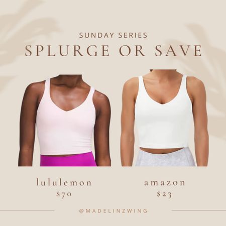 Reposting this for branding, but absolutely LOVE this Lululemon dupe. 

#LTKfit #LTKunder50 #LTKstyletip