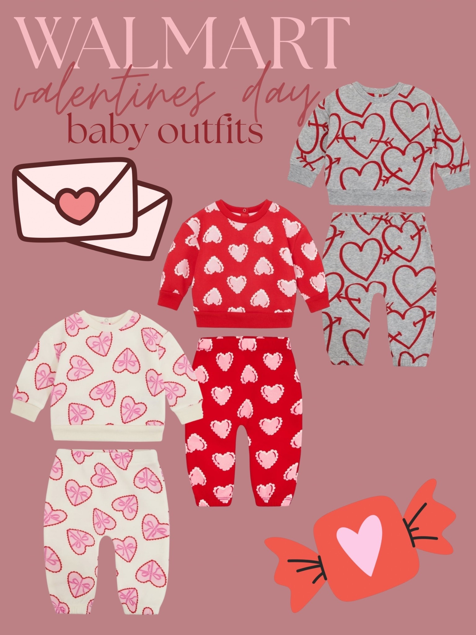 The cutest Valentine’s Day baby outfits from Walmart 🤩

#LTKKids #LTKBaby