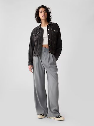365 High Rise Pleated Trousers | Gap (US)