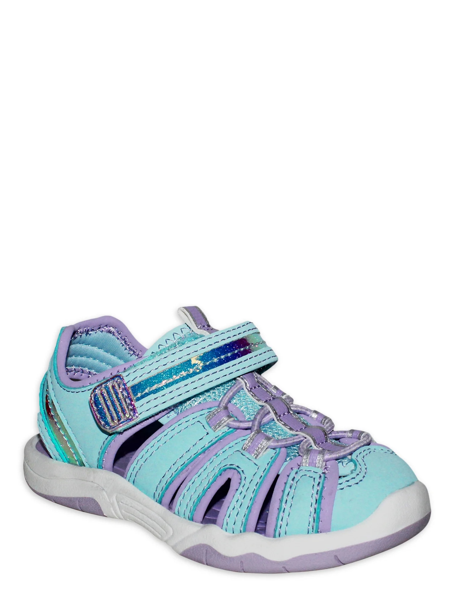 Wonder Nation Toddler Girls Closed Toe Sandal, Sizes 7-12 | Walmart (US)