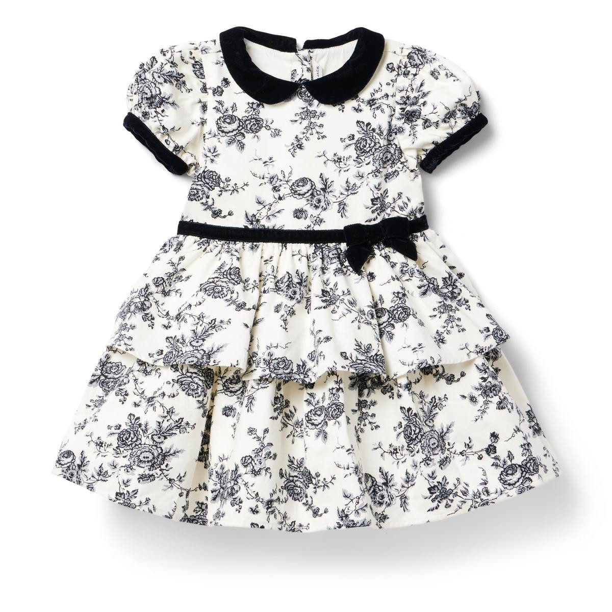 Floral Toile Tiered Dress | Janie and Jack