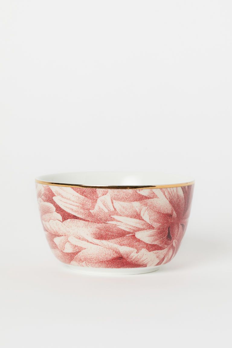 Patterned Porcelain Bowl | H&M (US + CA)