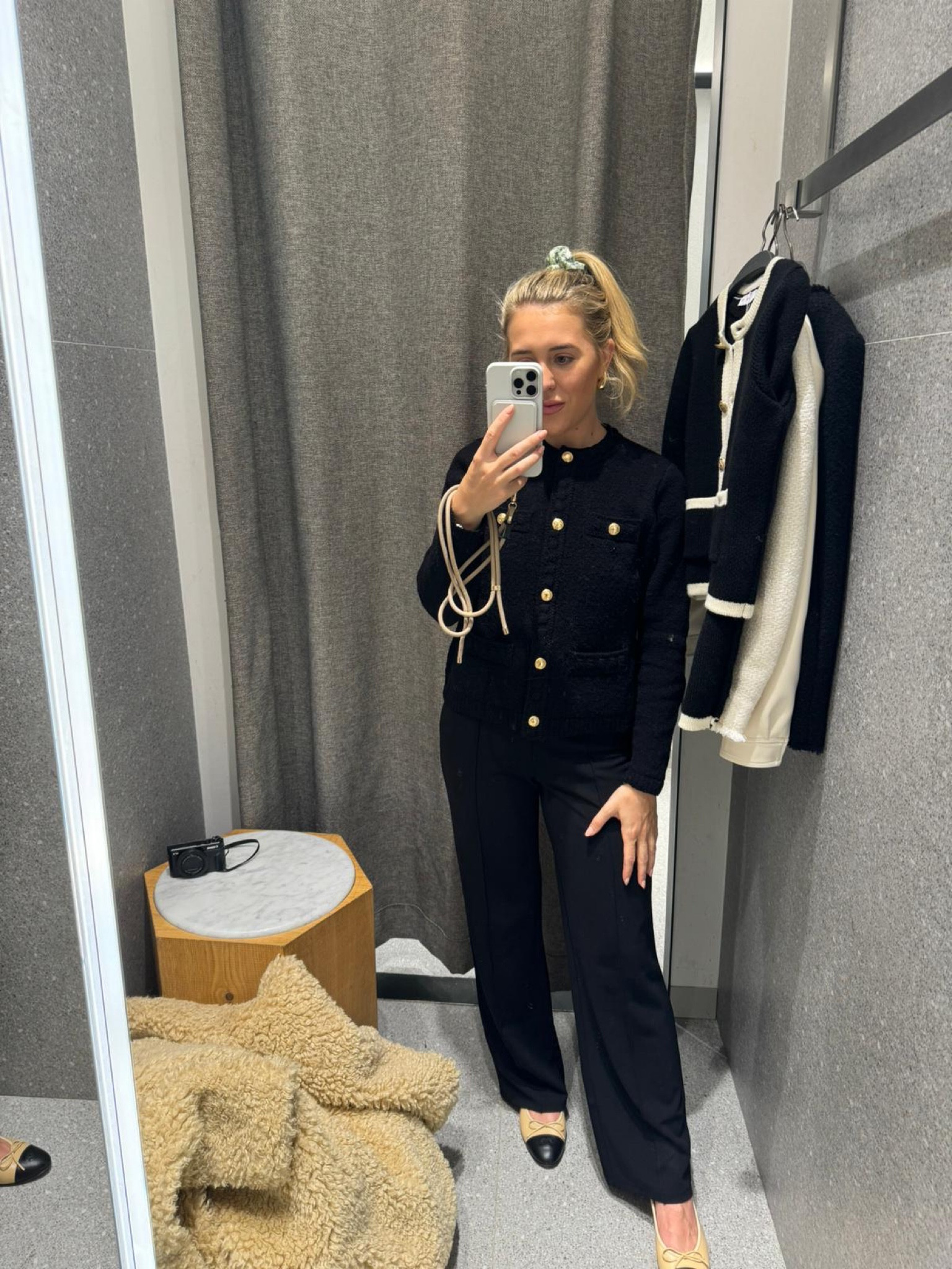 Hm top - Hm trousers - Chanel shoes / Amazon earrings

#LTKeurope #LTKSeasonal #LTKstyletip