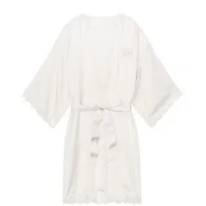 Victoria’s secret "Here comes the bride" satin like Bride robe M/L | Poshmark
