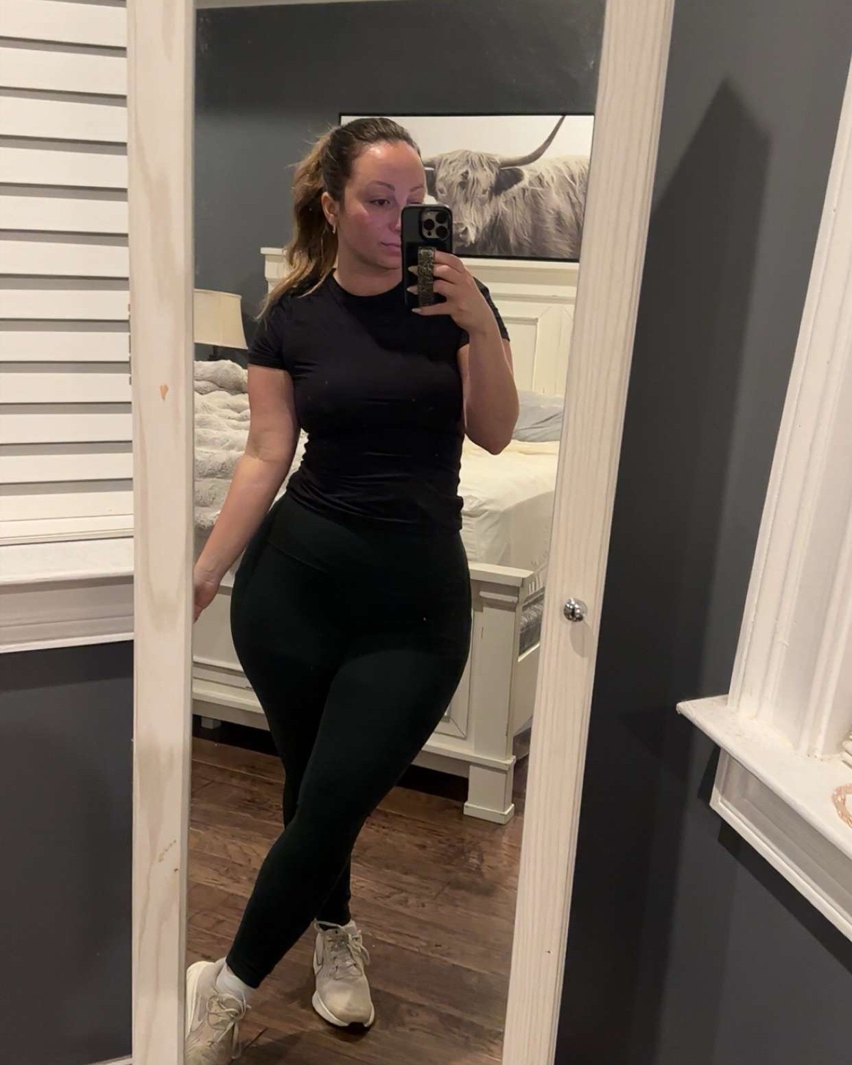 Today’s gym fit with my Lululemon leggings and Amazon top! 

#LTKootd #LTKMidsize #LTKActive