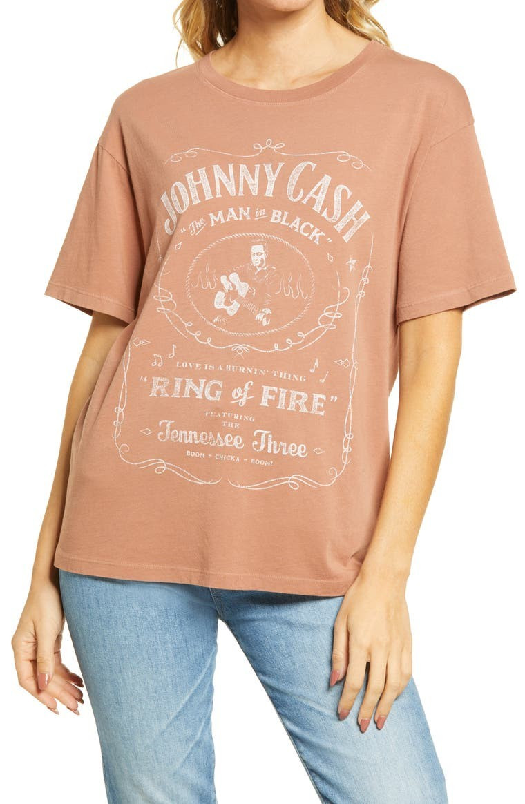 Johnny Cash Ring of Fire Graphic Tee | Nordstrom