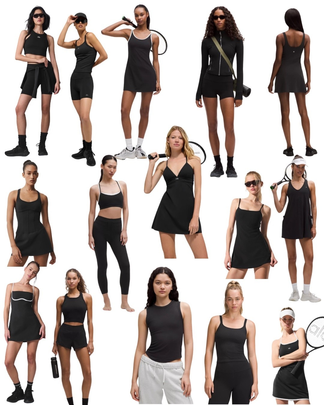Black workout outfit inspo #workoutootd ￼#matchingsets #ootd #athleticwear #inspo

#LTKootd
