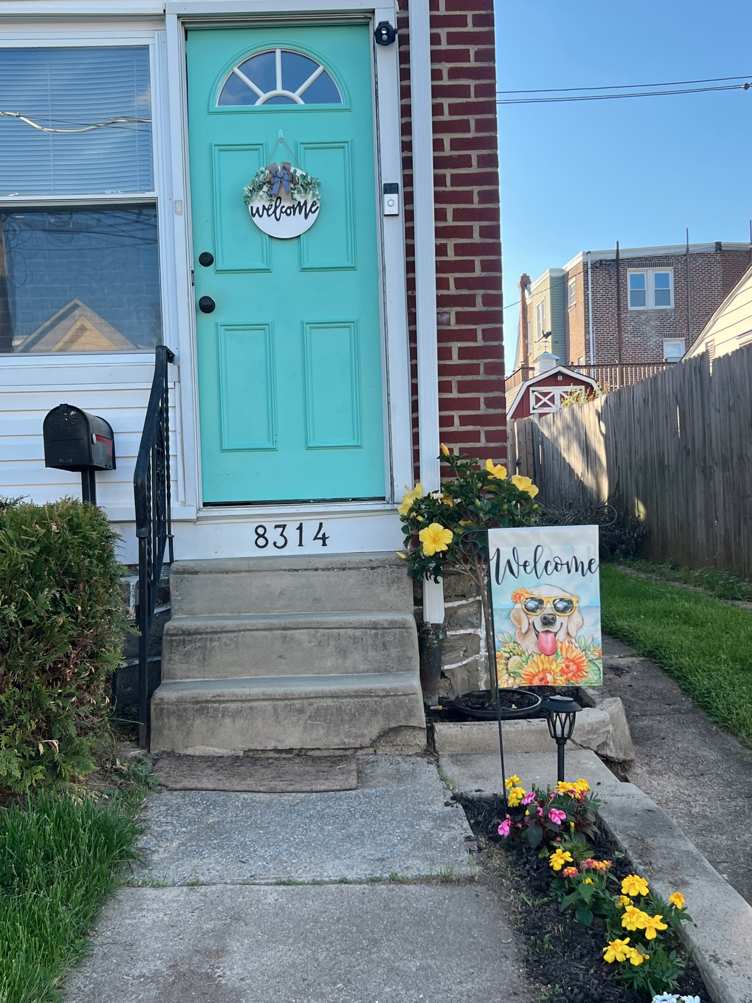 Spring has officially sprung at our house 🥰🌼🌸🏠

Home decor 
Welcome sign 
Welcome flag 
Spring home decor 

#LTKhome #LTKSeasonal