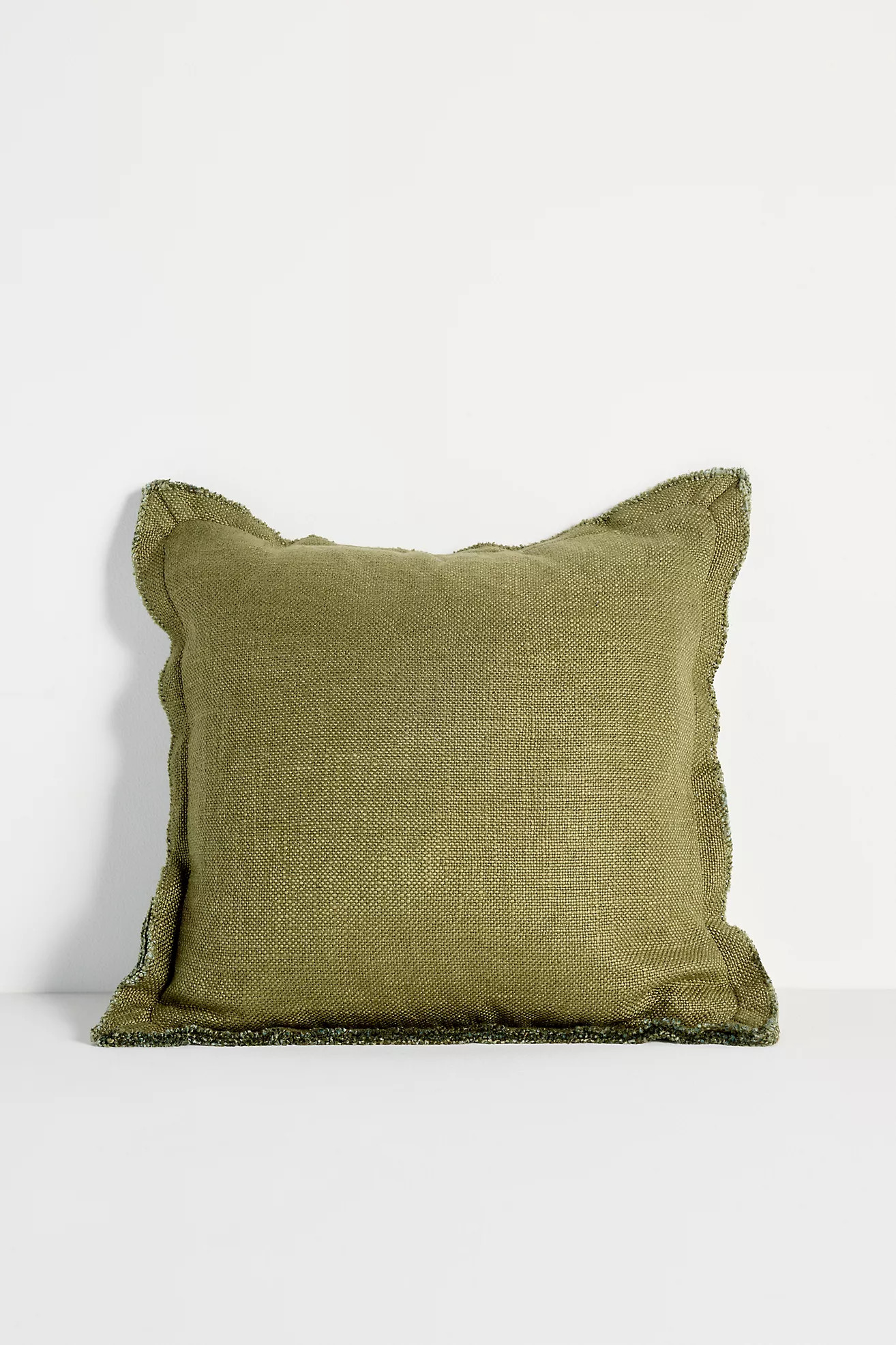 Luxe Linen Blend Pillow | Anthropologie (US)