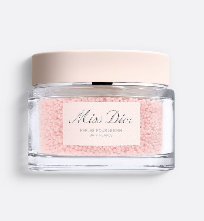 Miss Dior Bath Pearls: Scented Bath Beads by Dior | DIOR | Dior Couture