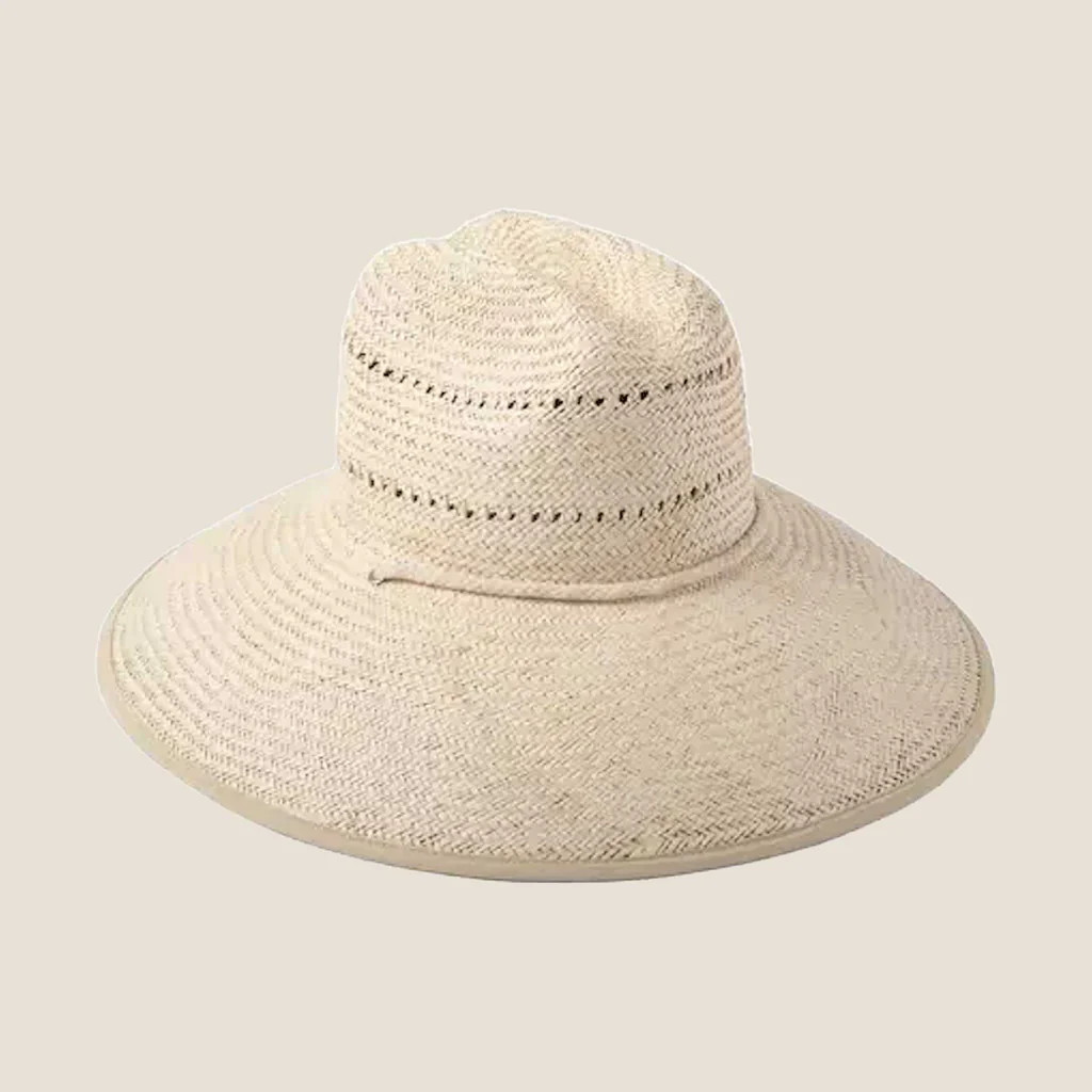 White Vista Hat | Nickel and Suede