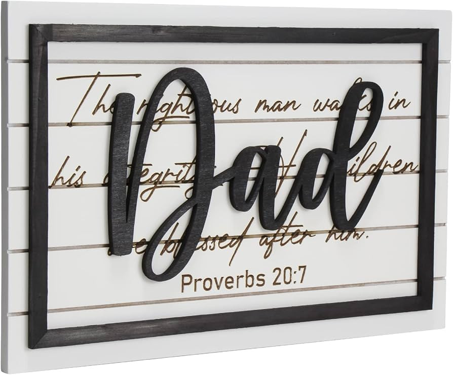 Christian Gift for Dad Birthday from Son Daughter, Religious Christmas Gifts for Dad, Faith Based... | Amazon (US)