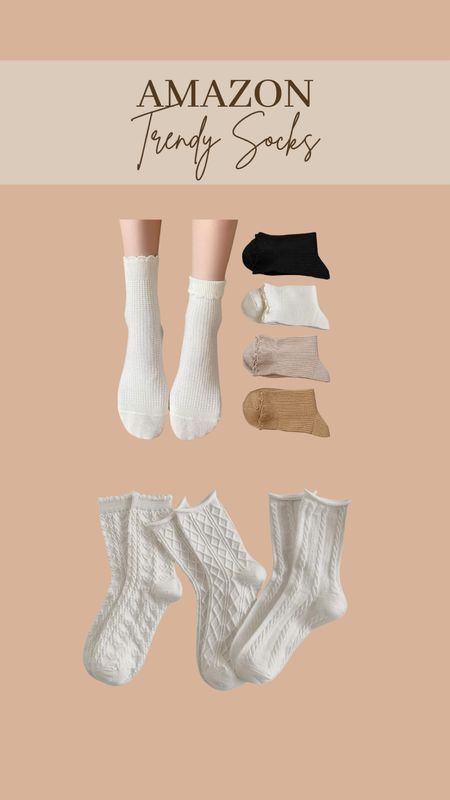 Trendy socks on Amazon, affordable with great reviews!

#LTKstyletip #LTKfamily #LTKshoecrush