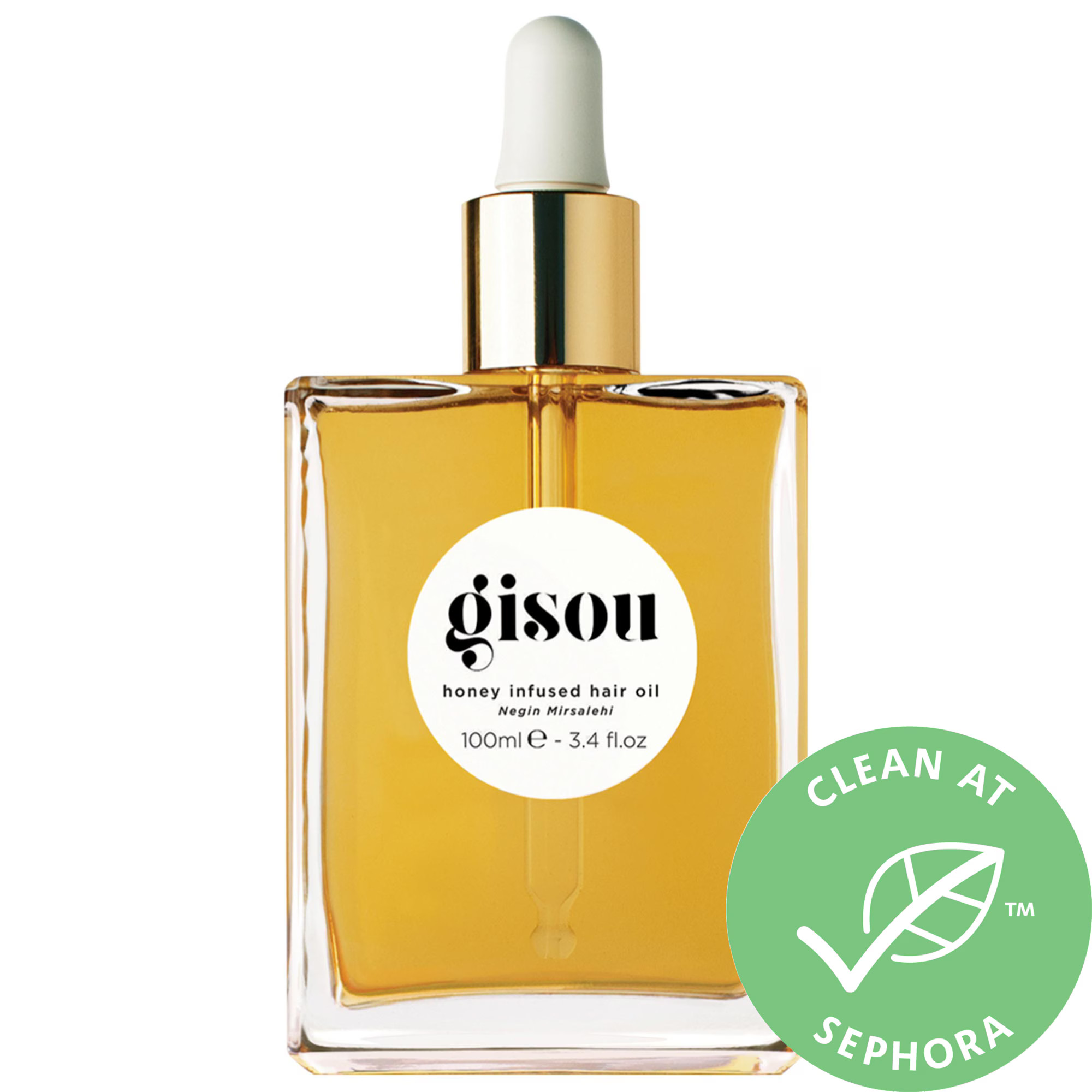 Gisou Honey Infused Hair Oil 3.4 oz/ 100 mL | Sephora (US)