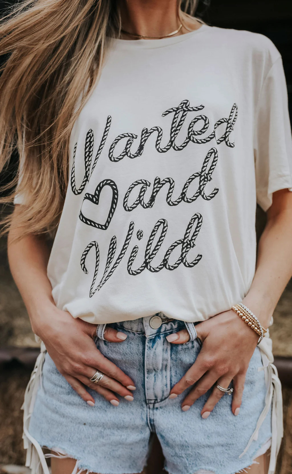charlie southern: wanted and wild t shirt | RIFFRAFF