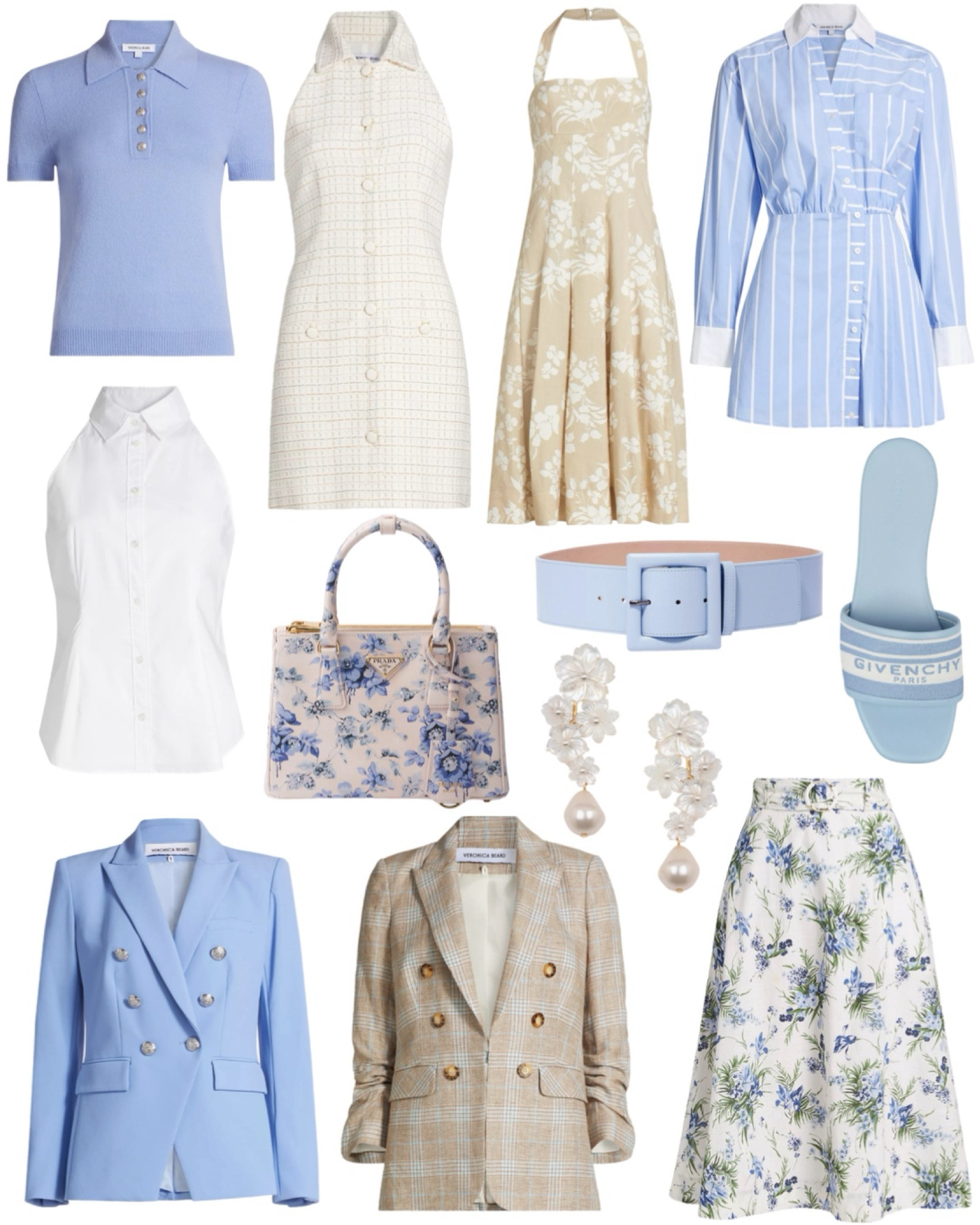 New summer dresses, white dress options, Veronica Beard blazers, and hydrangea colored summer accessories. 

#LTKWorkwear #LTKSeasonal #LTKStyleTip