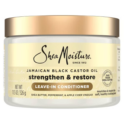 SheaMoisture Jamaican Black Castor Hair Oil Reparative Leave-In Conditioner - 11.5 fl oz | Target