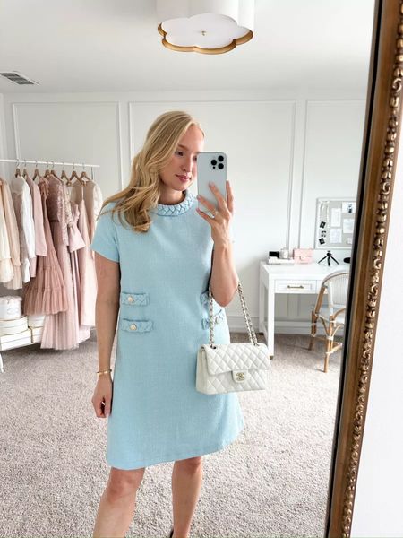 The perfect dress for Easter or a spring event. I love the color or this tweed Jackie dress from Amazon. I’ve paired it with Amazon pearl heels. Amazon Big Spring sale happening now! 

#LTKsalealert #LTKSeasonal #LTKstyletip