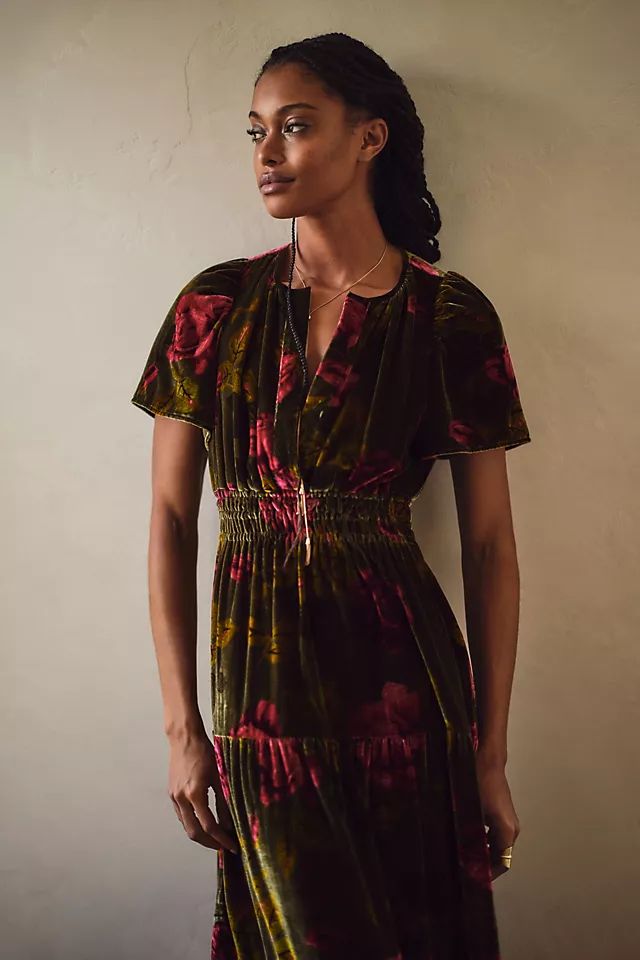 The Somerset Maxi Dress: Velvet Edition | Anthropologie (US)