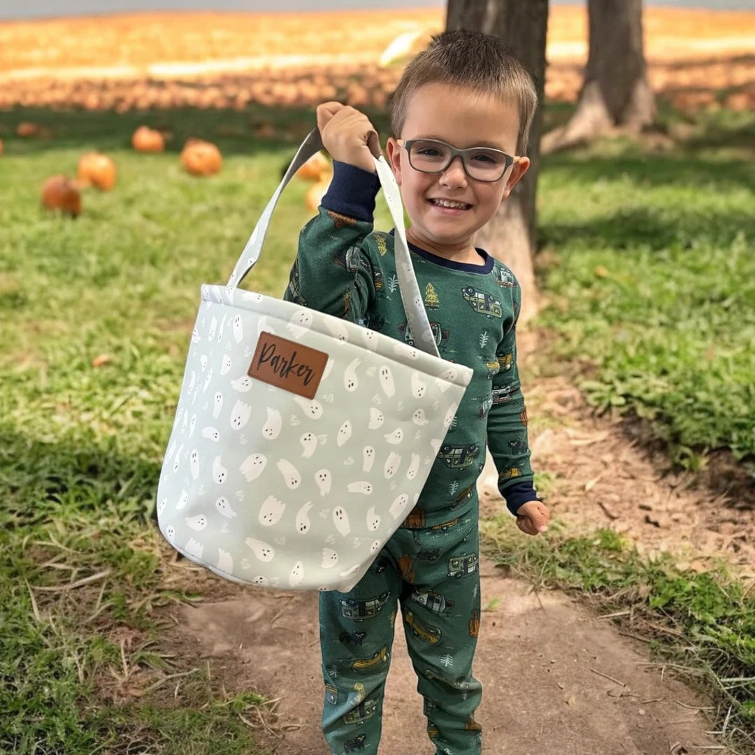 Kids Halloween Baskethalloween Baskettrick or Treat Basketpersonalized Trick or Treat Baskettrick... | Etsy (US)
