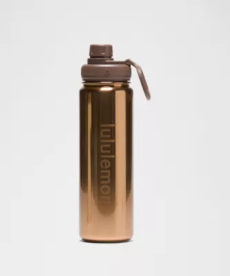 Back to Life Sport Bottle 24oz   Shine | lululemon (AU)