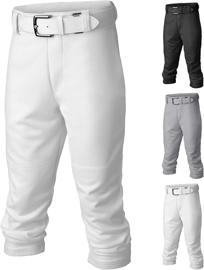 Easton Boy's PRO+ Baseball Pants | Youth Sizes | Full Length | Elastic Bottom | Multiple Colors | Amazon (US)