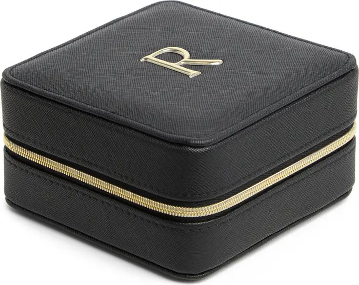 Nordstrom Initial Square Zip Travel Case | Nordstrom | Nordstrom