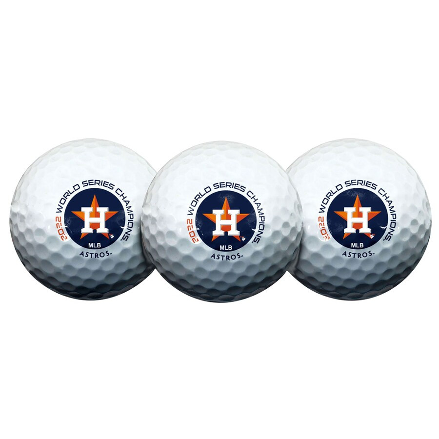 Houston Astros WinCraft 2022 World Series Champions Golf Ball 3-Pack | MLB Shop