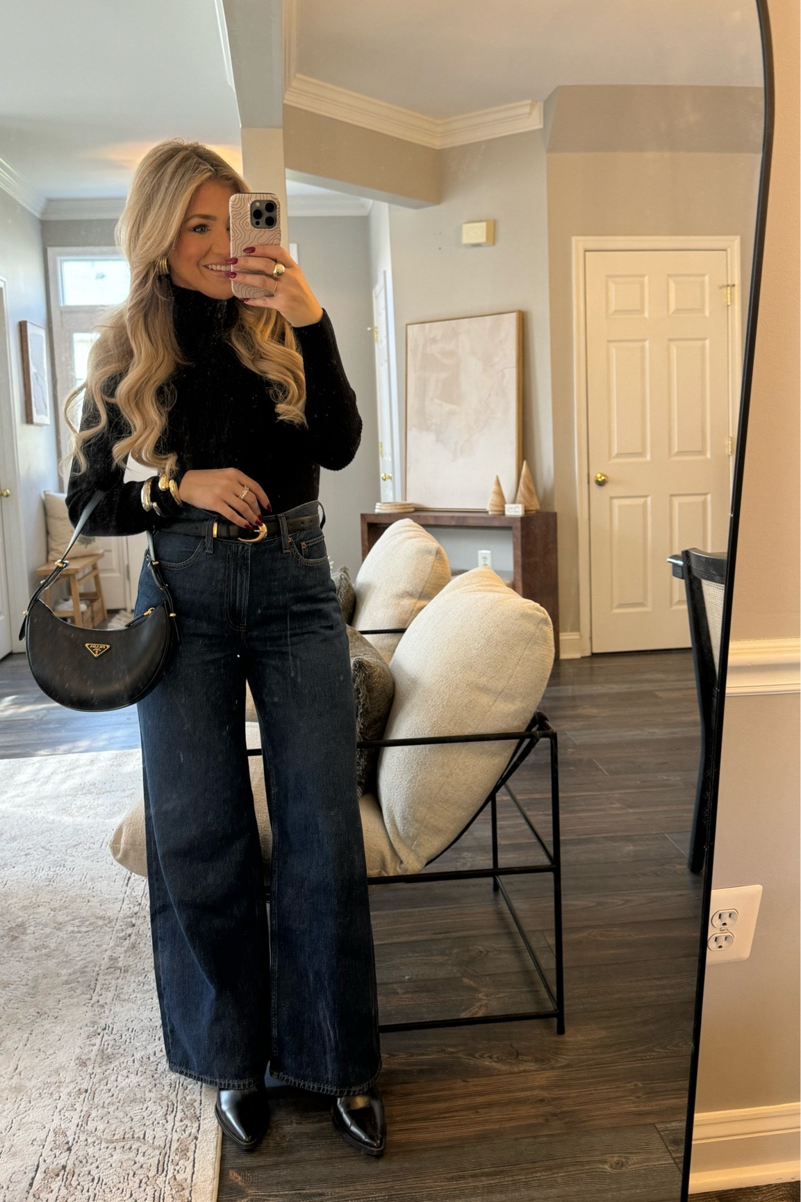 These jeans are a MUST! Wearing a size 27 regular. Grab before they are gone!

#LTKStyleTip #LTKFindsUnder100 #LTKItBag