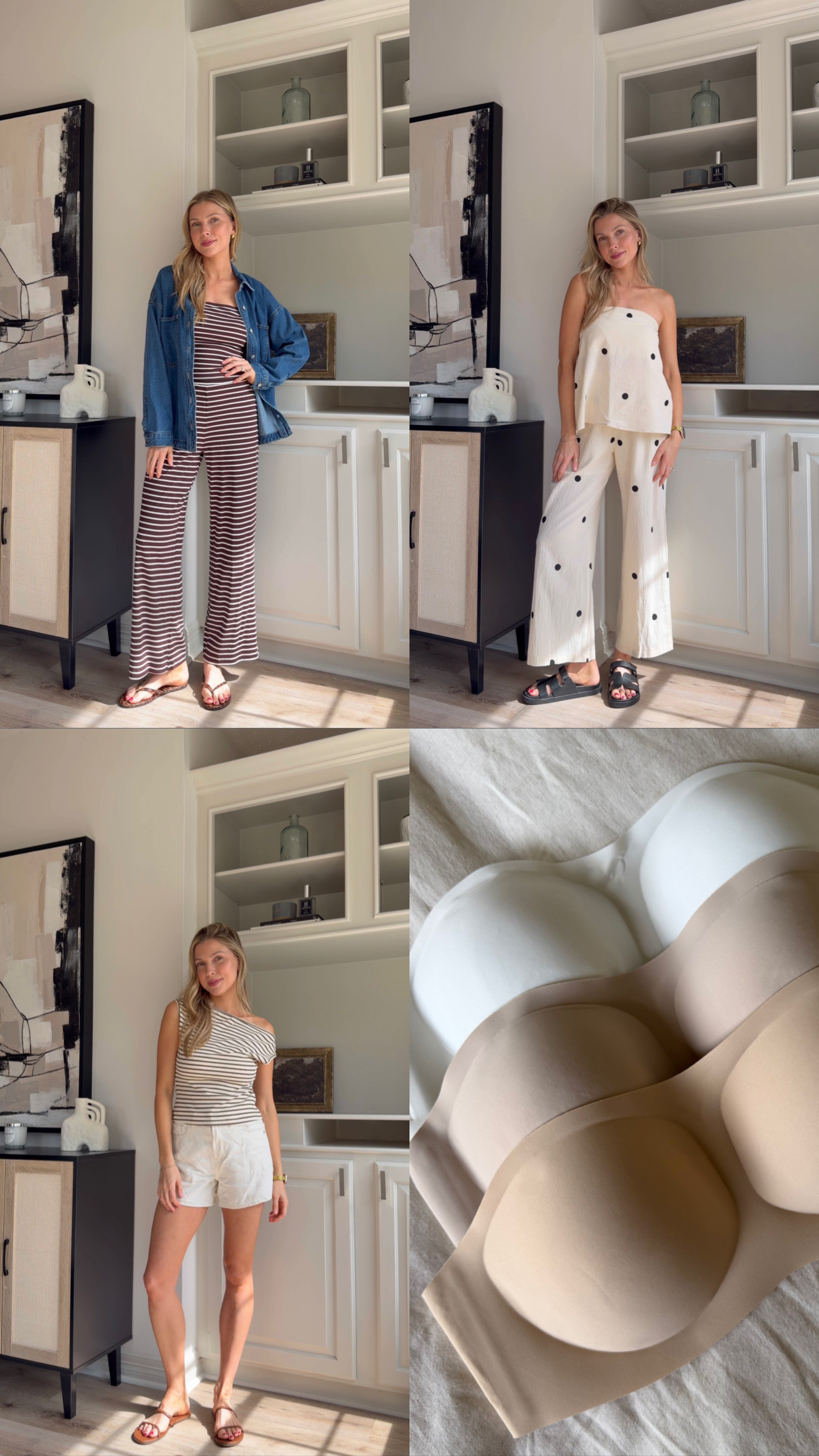 Strapless bra I'm loving as a nursing mom so I can wear all the cute strapless tops! Wearing a small!
 

 