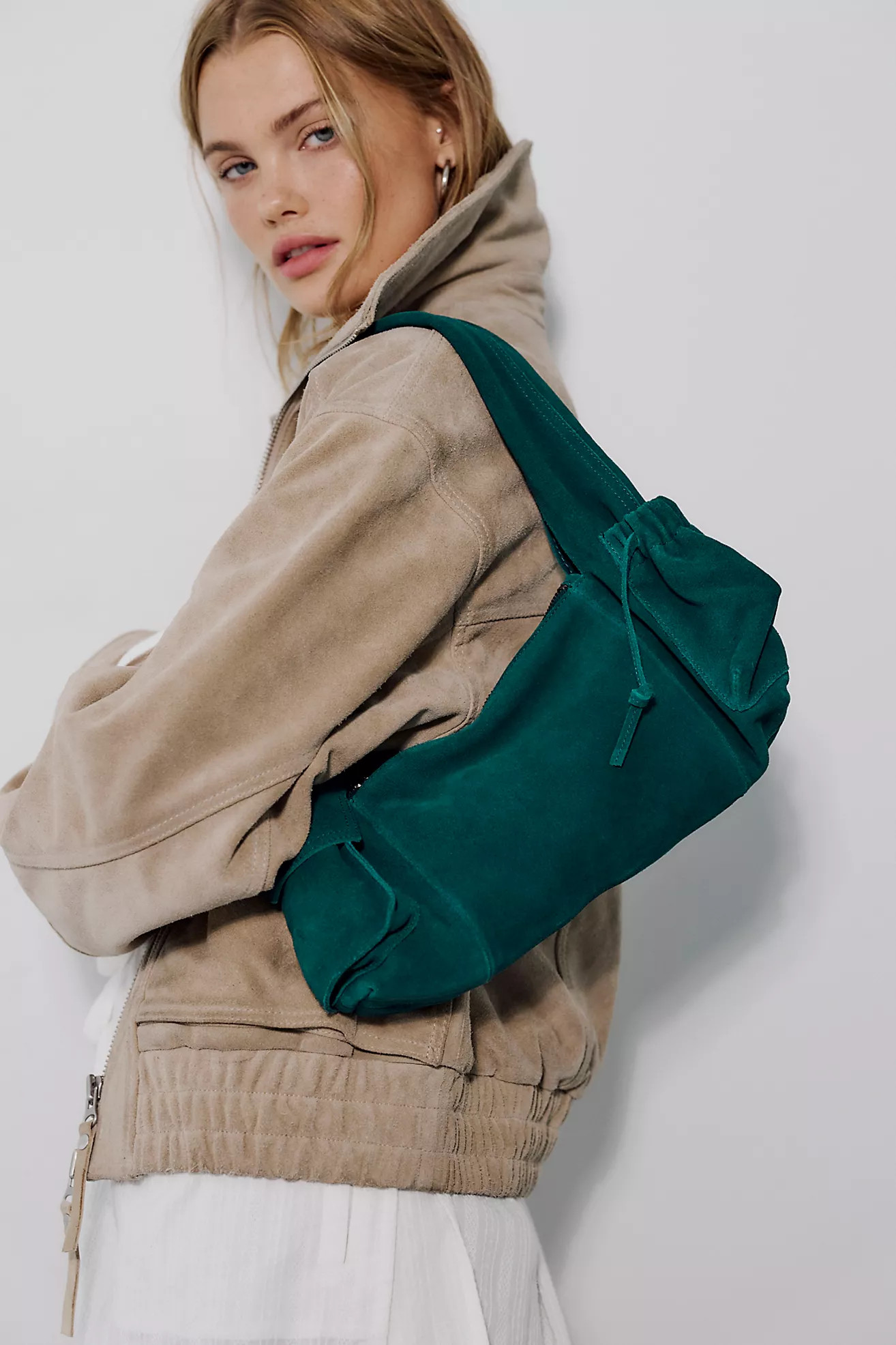 Soto East West Suede Shoulder Bag | Free People (Global - UK&FR Excluded)
