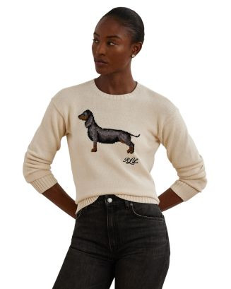 Ralph Lauren Intarsia Knit Dog Sweater  | Bloomingdale's Women | Bloomingdale's (US)