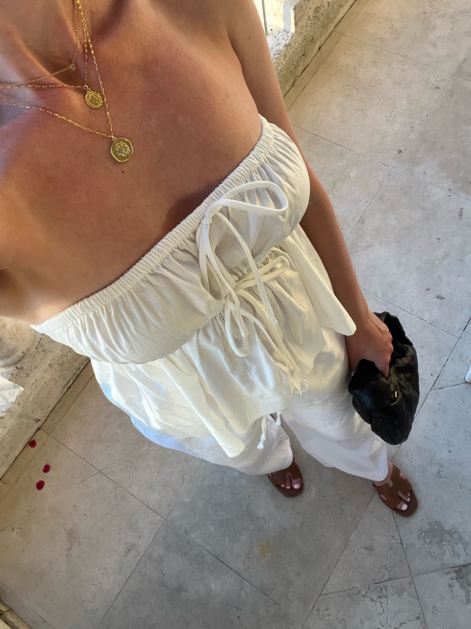 The perfect summer linen set!

Strapless top, linen pants, brown sandals, vacation outfit

#LTKStyleTip #LTKTravel #LTKSeasonal