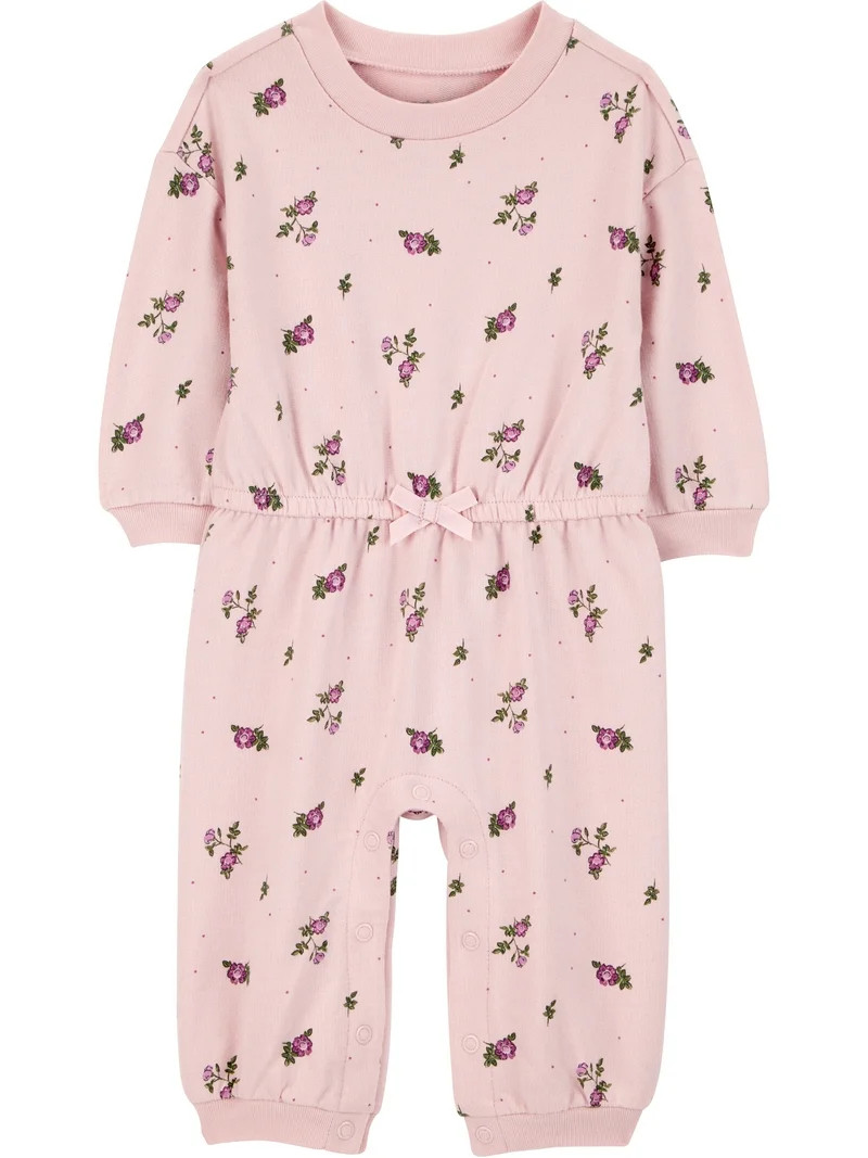 Carter's Child of Mine Baby and Toddler Girl Jumpsuit, Sizes 0/3-24 Months | Walmart (US)
