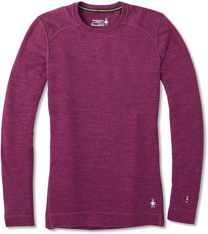 Smartwool Women’s Base Layer Top - Merino 250 Wool Active Crew | Amazon (US)