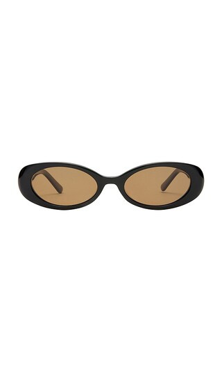 Morgan Sunglasses in Black & Brown Mono Polarised | Revolve Clothing (Global)