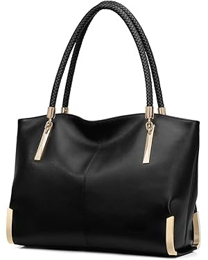 Large Leather Tote Purses and Handbags for Women Designer Pocketbook Purse Lady Shoulder Handbag | Amazon (US)