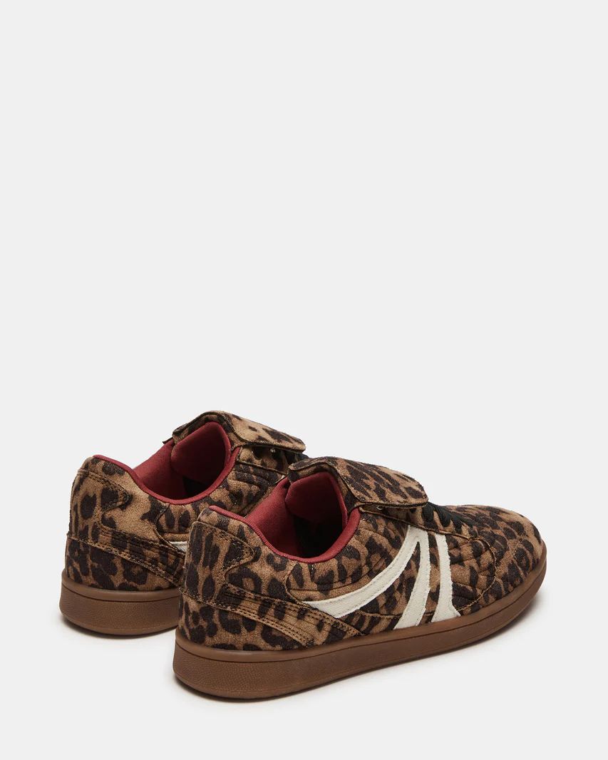 MADRID Leopard Low-Top Sneaker | Women's Sneakers | Steve Madden (US)