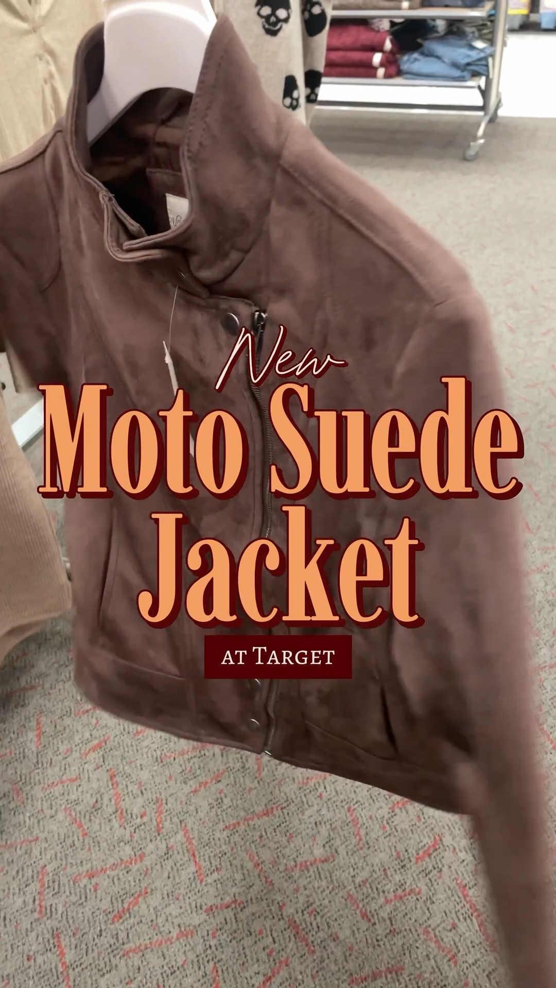 Happy Wednesday!☺️ 40% Off ends today and I’ve been busy shopping this sale!!🙌😍 Look at one of the pieces I’ve got my eye on!!🤎🤩 It’s so cute for fall!!🍁🥰 What do you think?🤔 


#newattarget #falljacket #suedejacket #fallfashion #targetdeals #targetsale 
@Target 

Teachers, office, travel