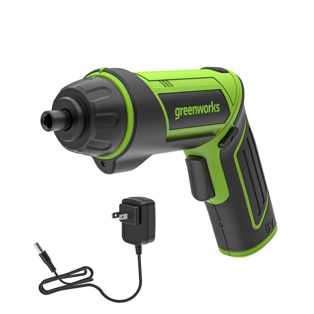 Greenworks 8V Screwdriver with 2 bits | Target