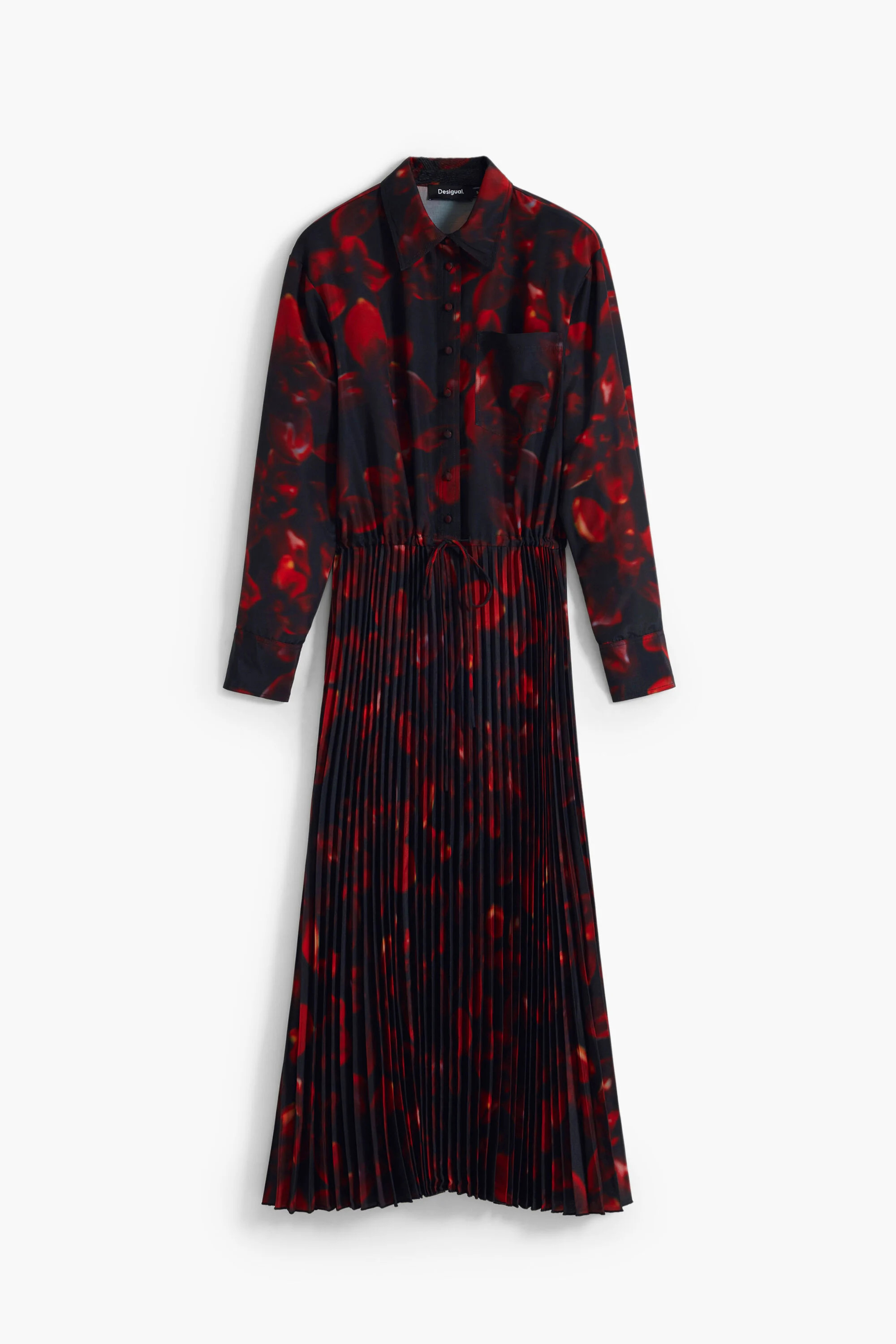 Pleated shirt dress Women's I Desigual.com | Desigual USA,CA