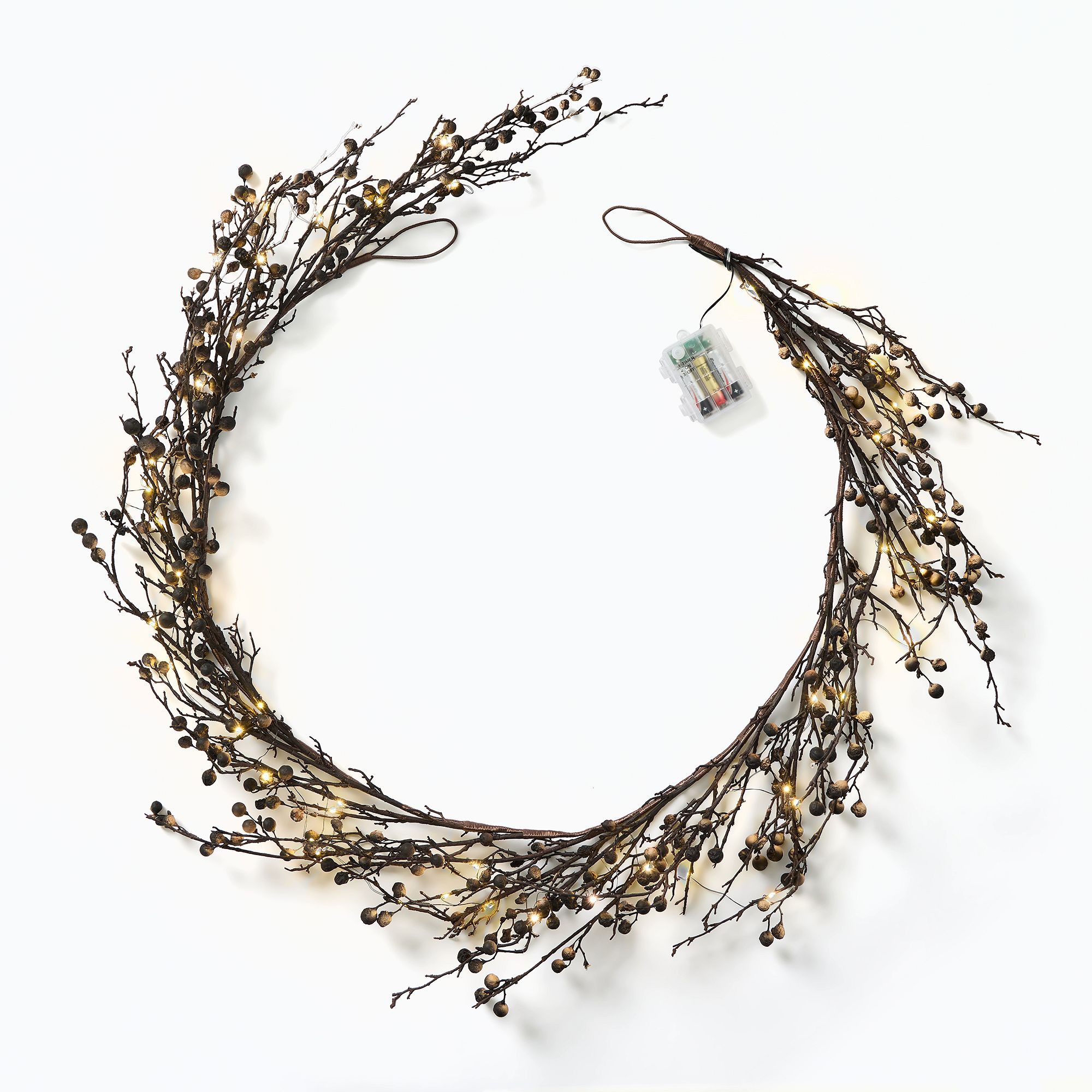 Faux Blackberry Garland | West Elm (US)