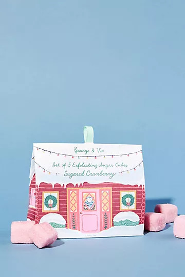 George & Viv Exfoliating Sugar Cube Ski House | Anthropologie (US)