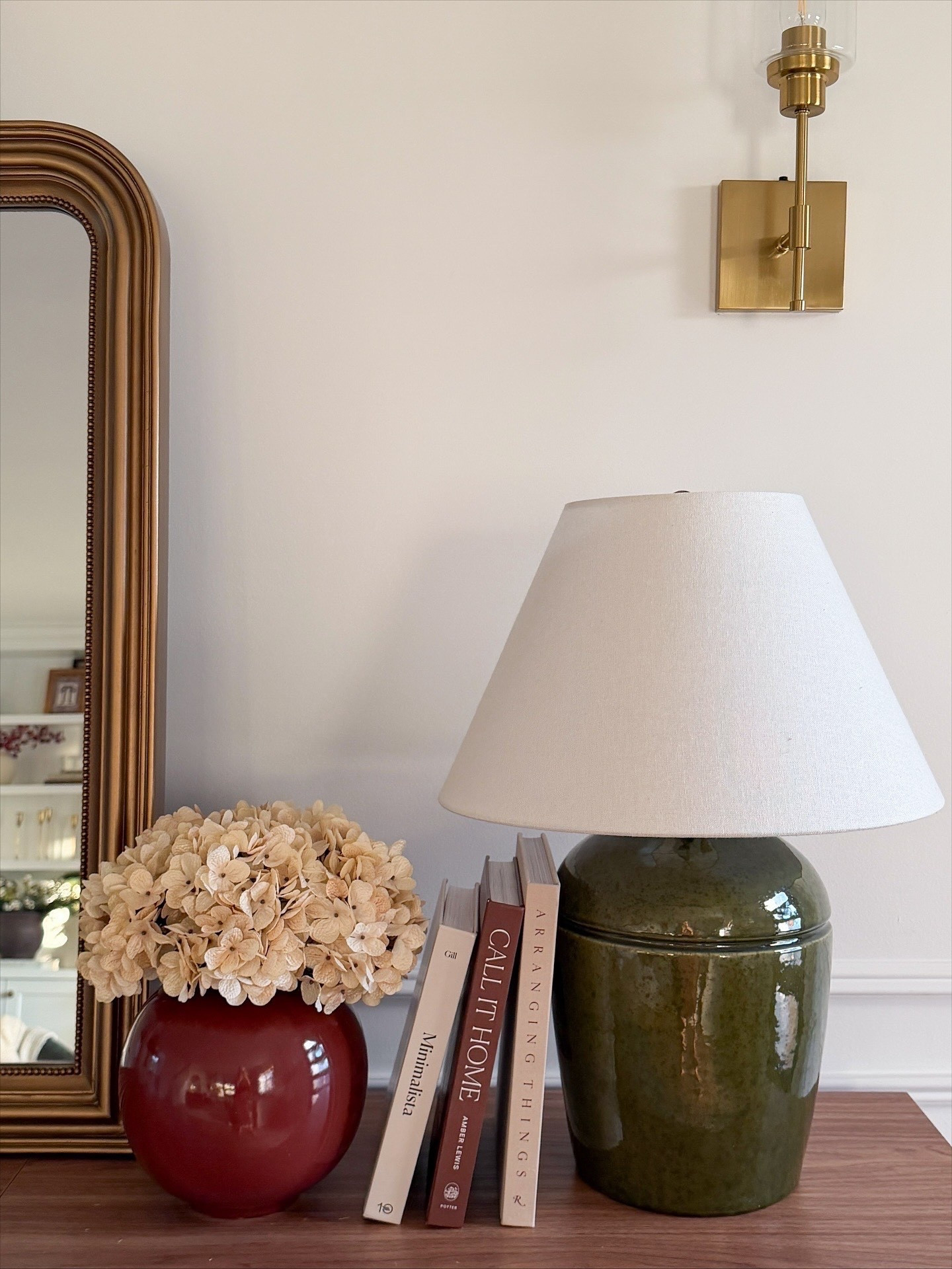 Here’s a little sneak peek of my updated entryway. I’m still adding a few final touches, but I’m already loving how this corner is coming together… the textures, the colors, the whole vibe. Can’t wait to show you the full look soon 🤍🤎

#LTKSeasonal #LTKHoliday #LTKHome