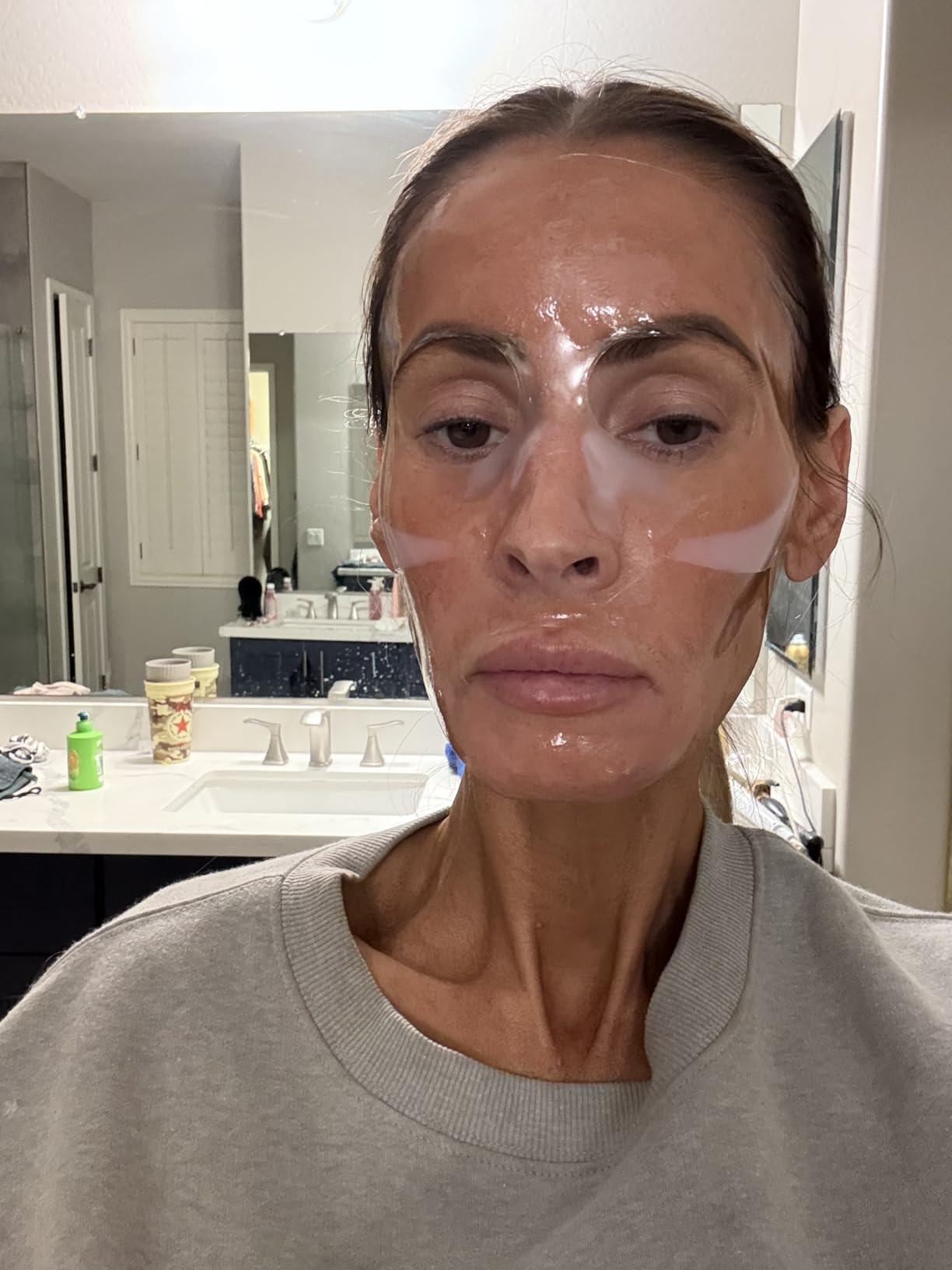 medicube Salmon DNA PDRN pink collagen jelly gel mask | overnight face mask for glass glow skin- ... | Amazon (US)