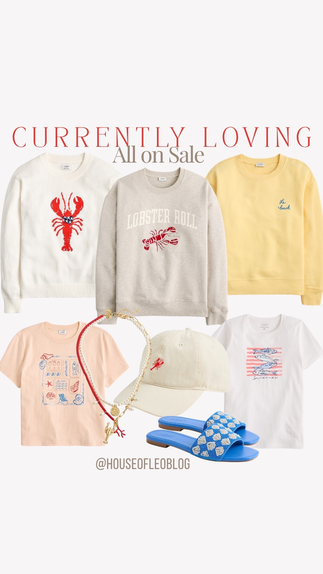 Jcrew factory, lobster print

#LTKSaleAlert