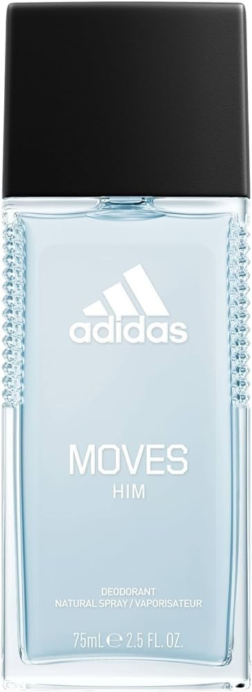 Adidas Moves for Him Body Fragrance for Men, 2.5 fl oz, Liquid, Grapefruit | Amazon (US)