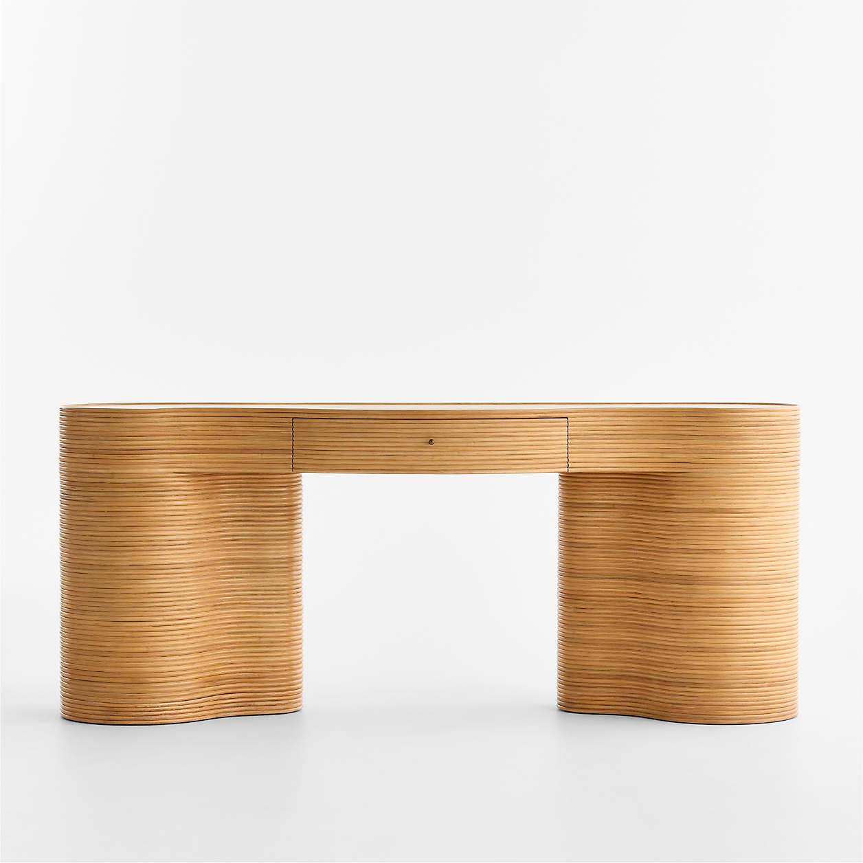 Delphine 73" Storage Console Table | Crate & Barrel | Crate & Barrel