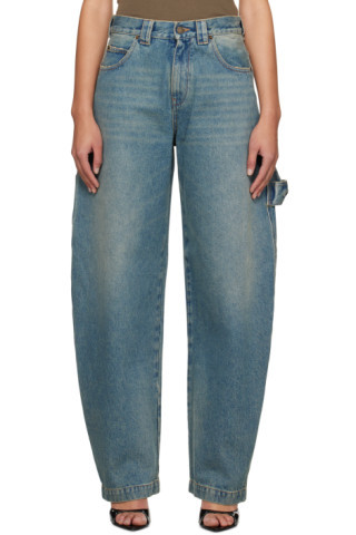 Blue Audrey Jeans | SSENSE