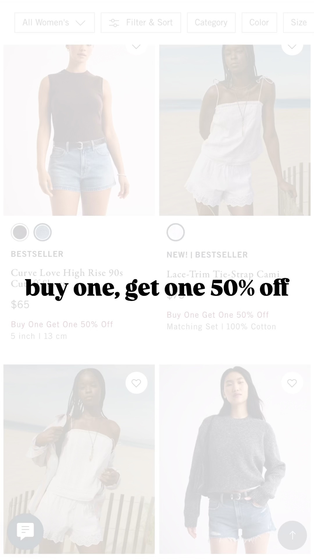 Abercrombie & Fitch
#buyonegetone #50off #clothes #style #ootd #sale #onsale #abercrombie #abercrombieandfitch #teens #tweens #girlsclothes #ontrend 

#LTKgrwm #LTKootd #LTKSaleAlert